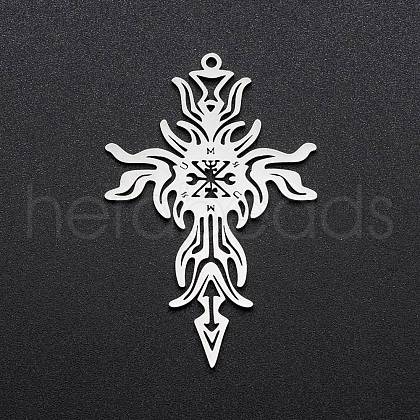 Non-Tarnish 201 Stainless Steel Pendants STAS-Q237-LA284-1