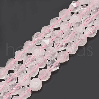 Natural Rose Quartz Beads Strands G-S300-96-8mm-1