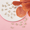 Golden Plated Alloy Enamel Charms ENAM-CJ0001-18A-5