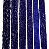 Opaque Solid Color Imitation Jade Glass Beads Strands EGLA-A044-P1mm-D07-2