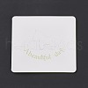 Rectangle Hollow Fold Paper Greeting Card DIY-Z007-18D-3