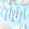 Marine Theme Alloy Mobile Straps HJEW-JM03441-1