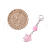 Acrylic Star Pendant Decorations HJEW-JM02930-02-3