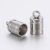 Tarnish Resistant 201 Stainless Steel Cord Ends STAS-P198-07D-2