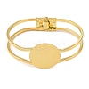 Brass Bangle Making BJEW-K156-01G-2