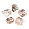 2-Hole Freshwater Shell Buttons SHEL-T020-18-1
