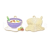 Alloy Enamel Pendants ENAM-D046-43G-1