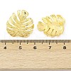 Brass Stud Earring Findings KK-Z099-04G-03-3