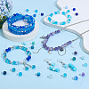   24 Color Imitation Pearl & Crackle & Transparent & Opaque Glass Beads GLAA-PH0002-89B-1