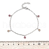 304 Stainless Steel Rhinestone Bracelets BJEW-Q038-10P-5