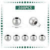 Unicraftale 304 Stainless Steel Beads STAS-UN0016-38P-3