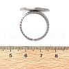 Non-Tarnish 304 Stainless Steel Sun & Moon Planet Open Cuff Ring for Women X-RJEW-B027-20P-6