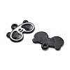 Panda Theme Alloy Enamel Pendants ENAM-F150-04-2