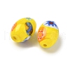 Handmade Millefiori Glass Beads LAMP-U004-02C-3