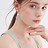 Beebeecraft 40Pcs 2 Colors Brass Clip-on Earring Findings KK-BBC0011-91-5