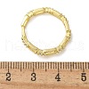 Rectangle Clear Cubic Zirconia Finger Rings RJEW-G337-13G-5