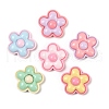 Opaque Resin Enamel Cabochons CRES-D308-12-2
