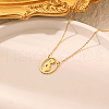 Mother's Day Stainless Steel Ppregnant Pendant Necklaces for Women KE6732-1-1