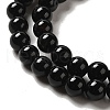 Natural Agate Beads Strands X-G-G390-6mm-01-5