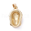 PVD Vacuum Plating 304 Stainless Steel Pendants STAS-A053-23G-2