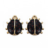 Alloy Enamel Pendants ENAM-N055-027E-NR-2