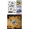 Custom Summer Theme PVC Plastic Clear Stamps DIY-WH0631-0245-9