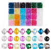  640Pcs 24 Styles Transparent Acrylic Beads TACR-TA0001-24-11