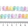 Natural Selenite Beads Strands G-B103-A01-010-4
