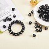 108 Pcs White Cube Silicone Beads Letter Number Square Dice Alphabet Beads with 2mm Hole Spacer Loose Letter Beads for Bracelet Necklace Jewelry Making JX438B-6