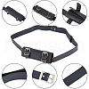 PU Leather with Alloy Waist Fencing Sheath AJEW-WH0419-05A-6
