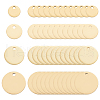BENECREAT 120Pcs 4 Style 201 Stainless Steel Laser Cut Charms STAS-BC0003-72-1