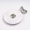 Shell Chinese Symbol Pendants SSHEL-E557-12P-3