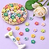 70Pcs 7 Colors Opaque Resin Cabochons CRES-CJ0001-52-6