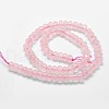 Natural Rose Quartz Beads Strands X-G-D840-08-2