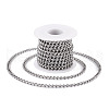 Aluminium Curb Chains CHA-TAC0005-01S-12