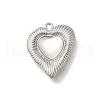 Brass Pave Natural White Shell Pendants KK-U061-13P-1