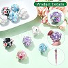 Opaque Acrylic Beads OACR-CJC0018-15-3
