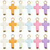 SUNNYCLUE 150Pcs Opaque Acrylic Pendants FIND-SC0009-88-1