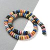 Synthetic Lava Rock Dyed Beads Strands G-H311-09-09-2
