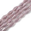 Opaque Glass Beads Strands GLAA-P001-03B-07-1