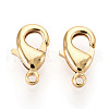 Brass Lobster Claw Clasps KK-YW0004-01A-G-1