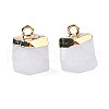 Natural Quartz Crystal Pendants G-S359-377B-2