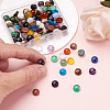 Fashewelry 90Pcs 18 Style Natural & Synthetic Gemstone Cabochons G-FW0001-09-5