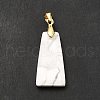 Natural Howlite Pendants G-C045-01J-G-4