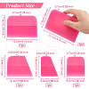 Olycraft 5Pcs 5 Styles TUP Plastic Scrapers TOOL-OC0001-62-2