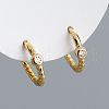 Elegant Vintage S925 Sterling Silver Hoop Earrings WG3298-1-3