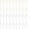 Unicraftale 160Pcs 4 Style 316 Surgical Stainless Steel Earring Hooks STAS-UN0039-38-1