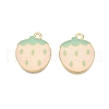 Light Gold Plated Alloy Enamel Pendants PALLOY-N176-26C-RS-1