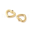 304 Stainless Steel Heart Charms STAS-L022-417G-2