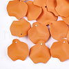 Spray Painted Iron Pendants IFIN-S704-09B-1